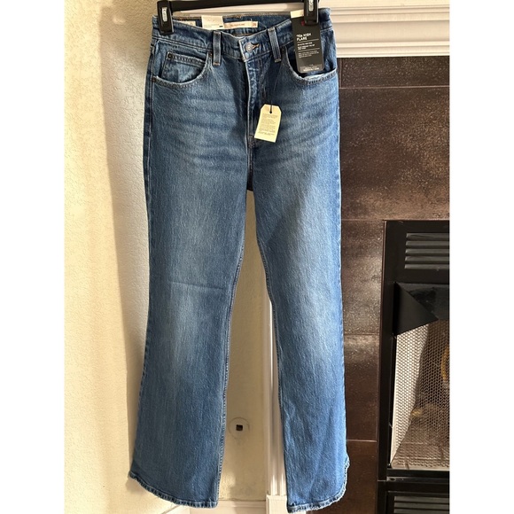 70's High Rise Flare Jeans Levi's Premium size 26 - Picture 3 of 5